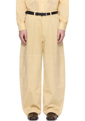 LEMAIRE Beige Big Work Jeans