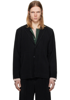 HOMME PLISSÉ ISSEY MIYAKE Black Tailored Pleats 1 Blazer