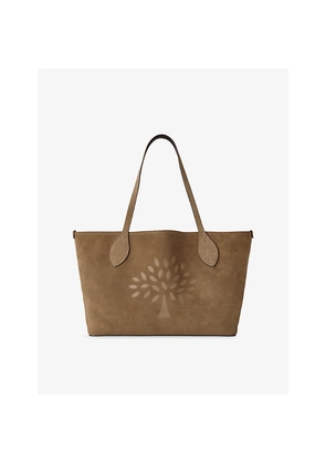 Womens Mulberry Small Tree Suede Tote Bag