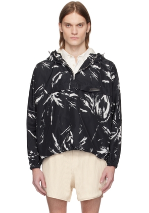 Wales Bonner Black Bloom Anorak