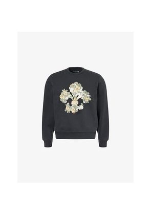 Womens Levis Levi's x Denim Tears Crewneck Cotton-Jersey Sweatshirt