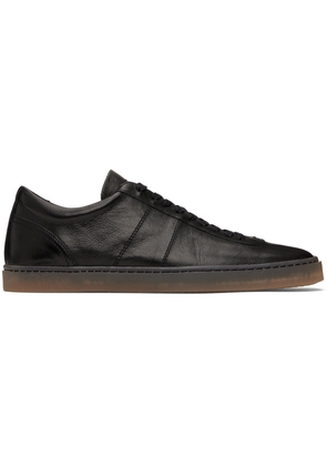 LEMAIRE Black Linoleum Laced Up Sneakers