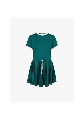 Womens Varley Trent Court 30 Stretch-Jersey Mini Dress