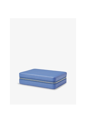 Aspinal Of London Branded Large Leather Jewellery Case