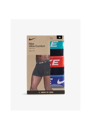 Mens Nike Ultra Comfort Dri-Fit Pack-Of-Three Stretch-Woven Trunks