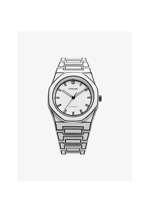 D1 Milano Polycarbon White Sketch Polycarbonate Quartz Watch