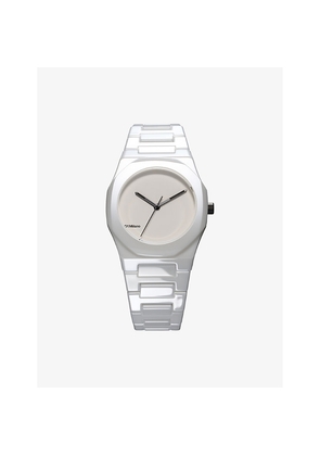 D1 Milano Ceramic Pure White Ceramic Watch