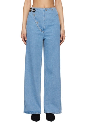 Nanushka Blue Makena Jeans