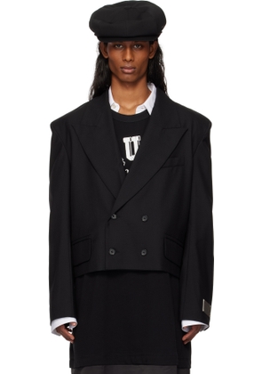 VAQUERA Black Slouchy Blazer