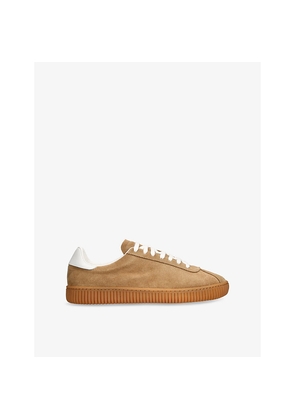 Mens Jak Flow Suede Low-Top Trainers
