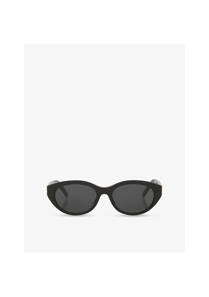 Womens Saint Laurent Slm148 Cat Eye-Frame Acetate Sunglasses