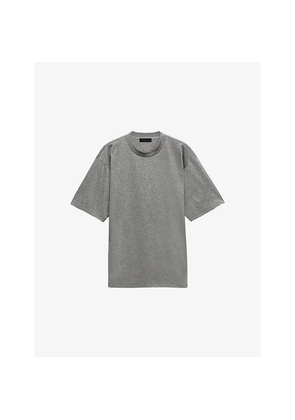 Mens Prada Logo-Embroidered Crewneck Cotton-Jersey T-Shirt