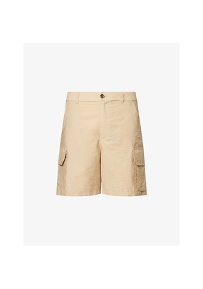 Mens Loewe x Paula's Ibiza Multi-Pockets Cotton-Blend Shorts