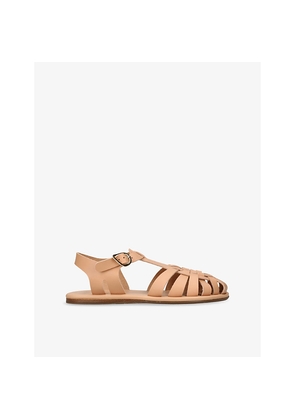 Womens Ancient Greek Sandals Karina Leather Fisherman Sandals