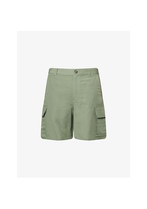 Mens Loewe x Paula's Ibiza Multi-Pockets Woven Shorts
