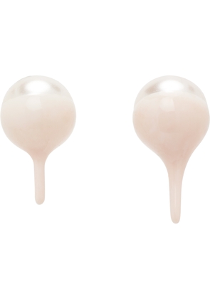 Ottolinger Dipped Pearl Stud Earrings