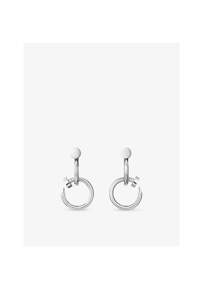 Womens Cartier Juste Un Clou 18ct White-Gold Earrings