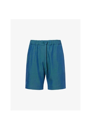 Mens Missing Clothier Classic Relaxed-Fit Linen Shorts