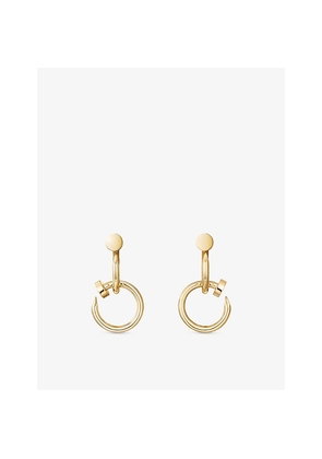 Womens Cartier Juste Un Clou 18ct Yellow-Gold Earrings