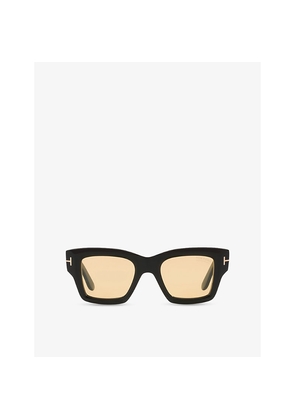 Womens Tom Ford Tr001877 Square-Frame Acetate Sunglasses