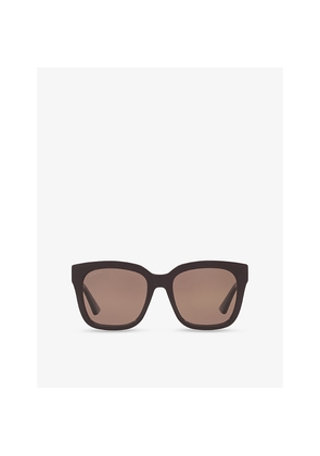 Gucci Gg1338S Rectangle-Frame Injected Sunglasses