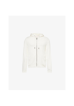 Mens Derek Rose Relaxed-Fit Quinn Cotton-Blend Hoody