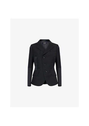 Womens Shiro Sakai Classic Formal Wool Jacket