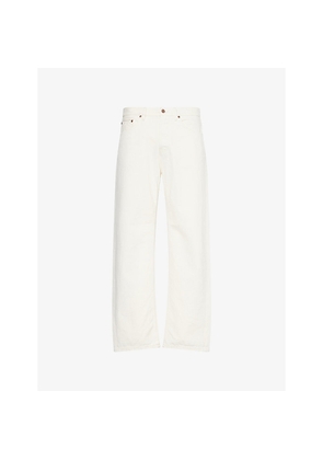 Mens Nudie Jeans Tuff Tony Straight-Leg Denim Jeans