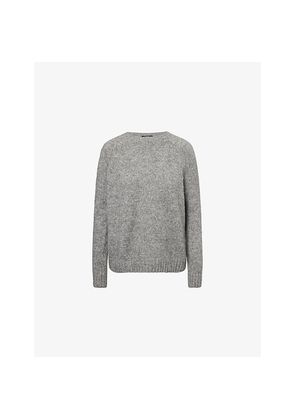 Womens Weekend Max Mara Ghiacci Round-Neck Wool-Blend Jumper