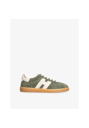 Womens Hogan Cool Suede Low-Top Trainers