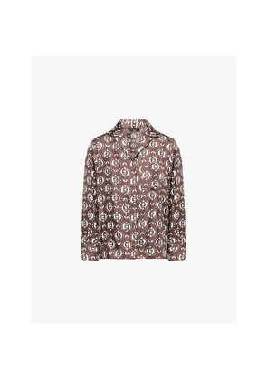 Womens Weekend Max Mara Oncia Floral-Print Silk Shirt