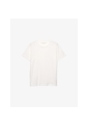 Mens Prada Crewneck Boxy-Fit Cotton-Jersey T-Shirt