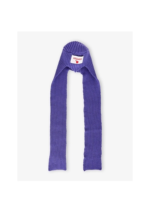 Mens Charles Jeffrey Loverboy Witch Cotton Beanie Scarf