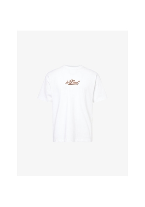 Mens Golf Le Fleur Brand-Print Short-Sleeves Cotton-Jersey T-Shirt