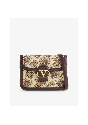Womens Valentino Garavani 9To5 Floral-Jacquard Shoulder Bag