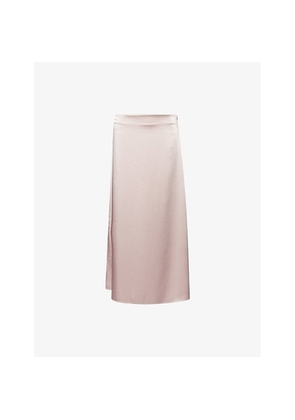 Womens Weekend Max Mara Angelo Satin Midi Skirt