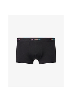 Mens Calvin Klein Pride Low-Rise Stretch-Jersey Trunk