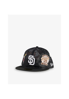 Mens New Era 59Fifty San Diego Padres mlb Woven Baseball Cap