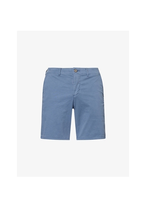 Mens Paige Phillips Mid-Rise Cotton-Chino Shorts