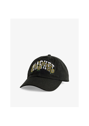 Mens Market x London Flower Market Daisy Brand-Print Cotton-Canvas Baseball Cap