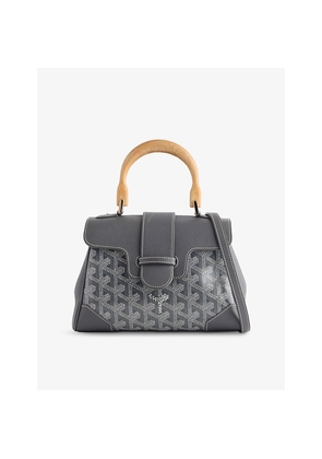 Womens Reselfridges Pre-Loved Goyard Saigon Leather Top-Handle Bag