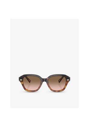 Womens Brunello Cucinelli Bc4004S Pillow-Frame Acetate Sunglasses