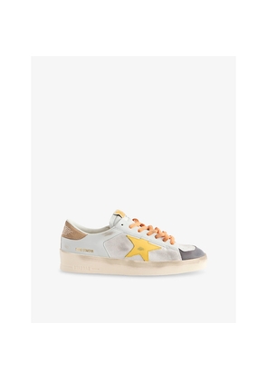 Mens Golden Goose Stardan Leather Trainers