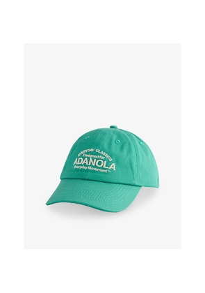 Womens Adanola Brand-Embroidered Cotton Cap