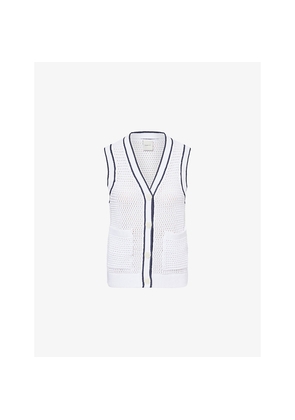 Womens Varley Leilani V-Neck Knitted Vest