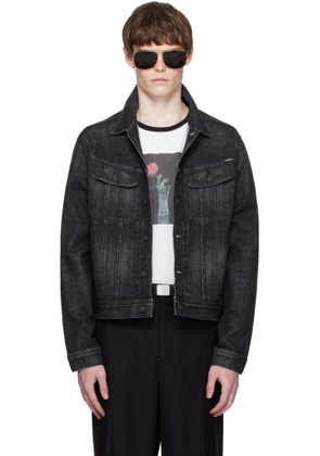 TOM FORD Black Icon Selvedge Denim Jacket