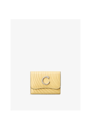 Womens Panthère De Cartier Mini Leather Wallet