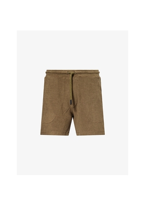 Mens Oas Pine Terry Cotton Shorts