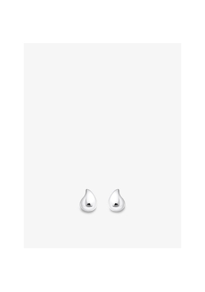 Womens Thomas Sabo Small Organic Drop-Shape 925 Sterling Silver Stud Earrings