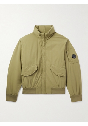 C.P. Company - Logo-Appliquéd Padded Pro-Tek Bomber Jacket - Men - Green - S